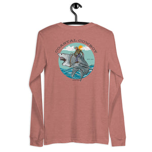 Open image in slideshow, Coastal Cowboy Long Sleeve &quot;8 Seconds&quot;
